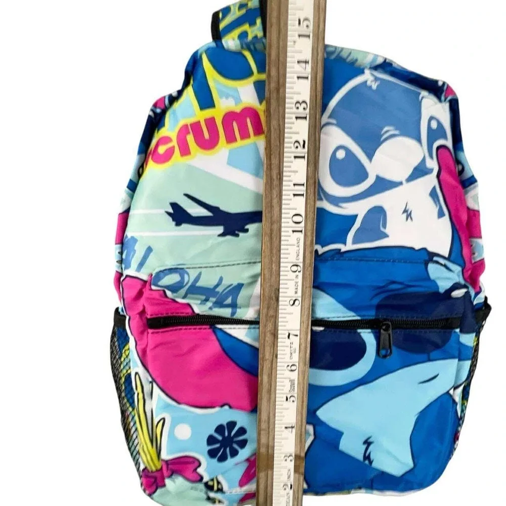 Disney Lilo & Stitch Backpack Crump Aloha‎ School Travel Lightweight NEW